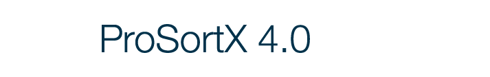    ProSortX 4 0